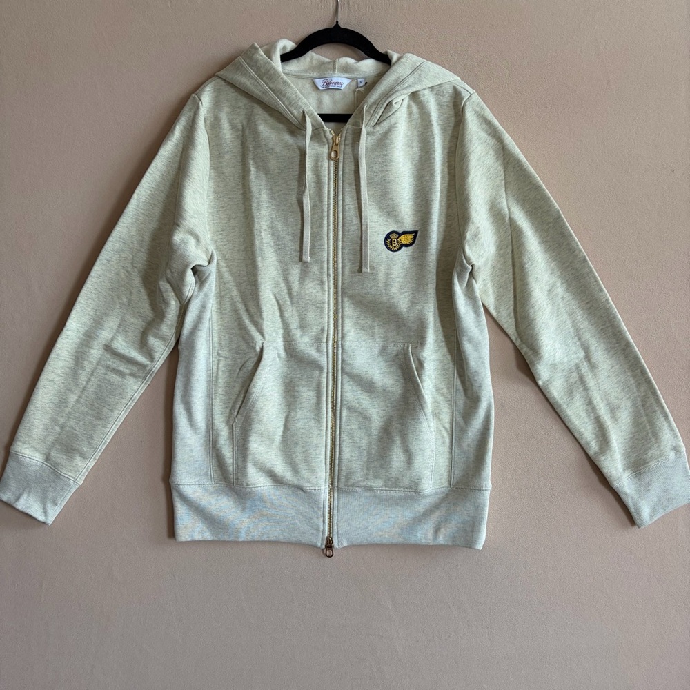 Bolivares Zip Up‎ Hoodie Almond Size XLarge Nwt